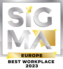 Sigma Awards 2023 - Best Workplace in Europe